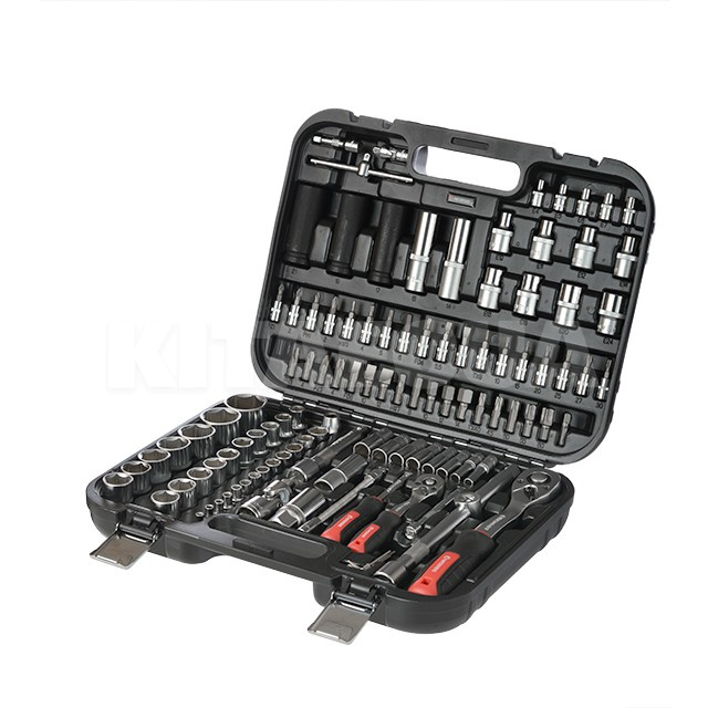 Набір інструментів 1/2" & 1/4" 111 предметів Cr-V STORM Intertool (ET-8111)