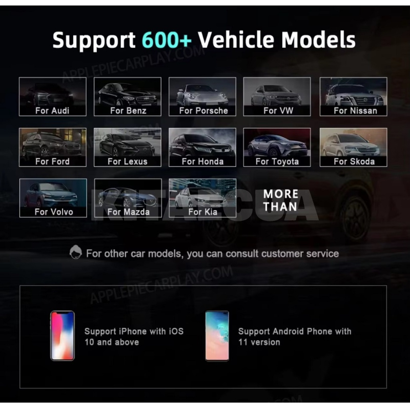 Адаптер Android Ai Box 8+ Rocket 5G Applepie (APP-Roc) - 4