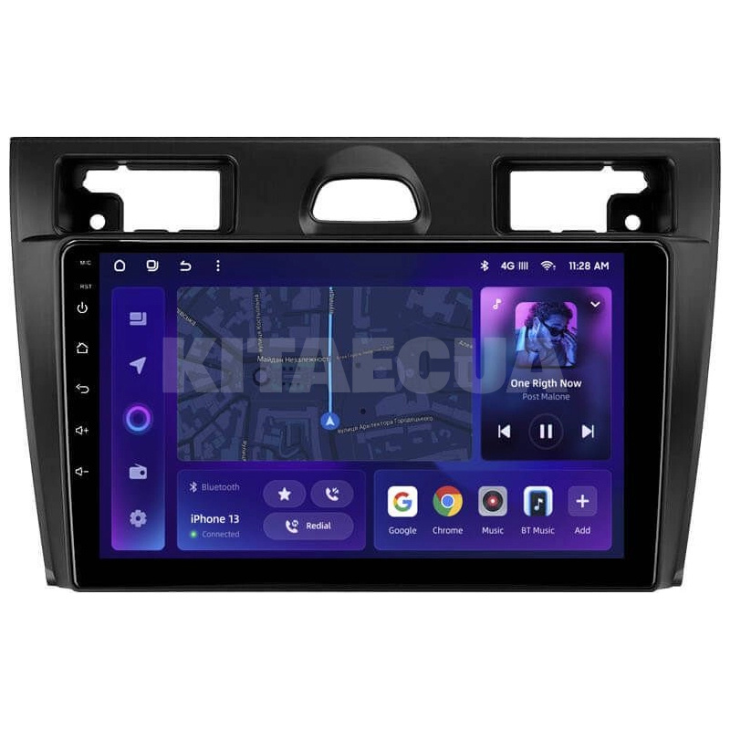 Штатна магнітола MOSS M2 4+32 Gb 9" Ford Fiesta Mk5 2002-2008 AMS (49048)