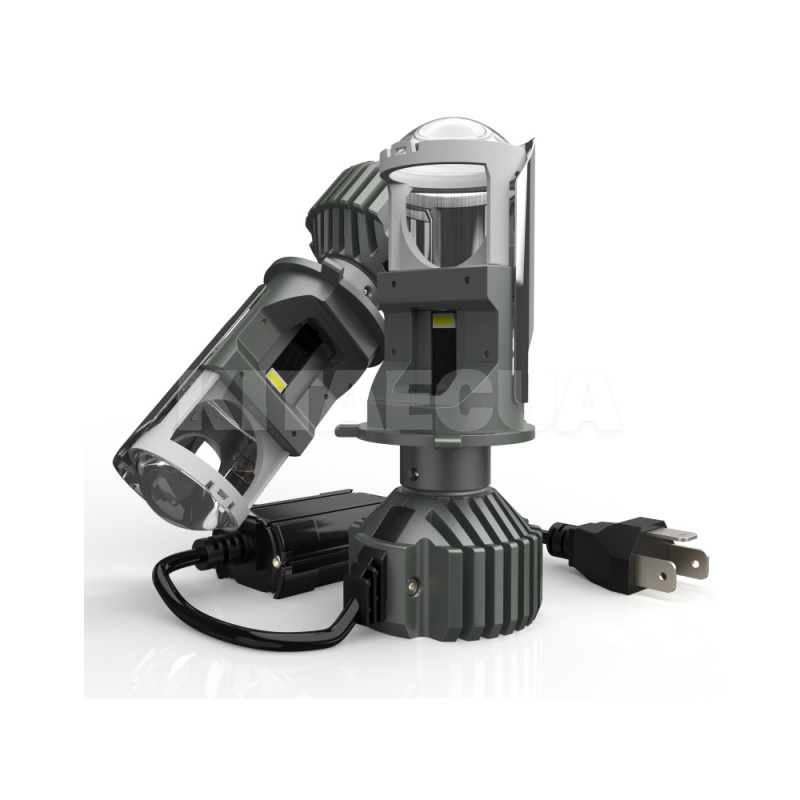 Мини LED линзы в фары H4 36/60W 6000K (F40) - 3