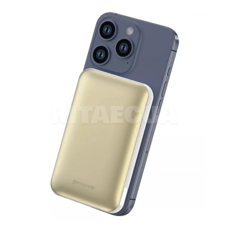 Портативная зарядная батарея Vibe Energy Plus10000 мАч 22.5W золотой PROOVE (620400003) - 2