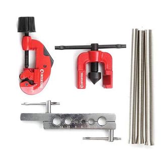 Набор для резки и развальцовки трубок 6 предметов Intertool