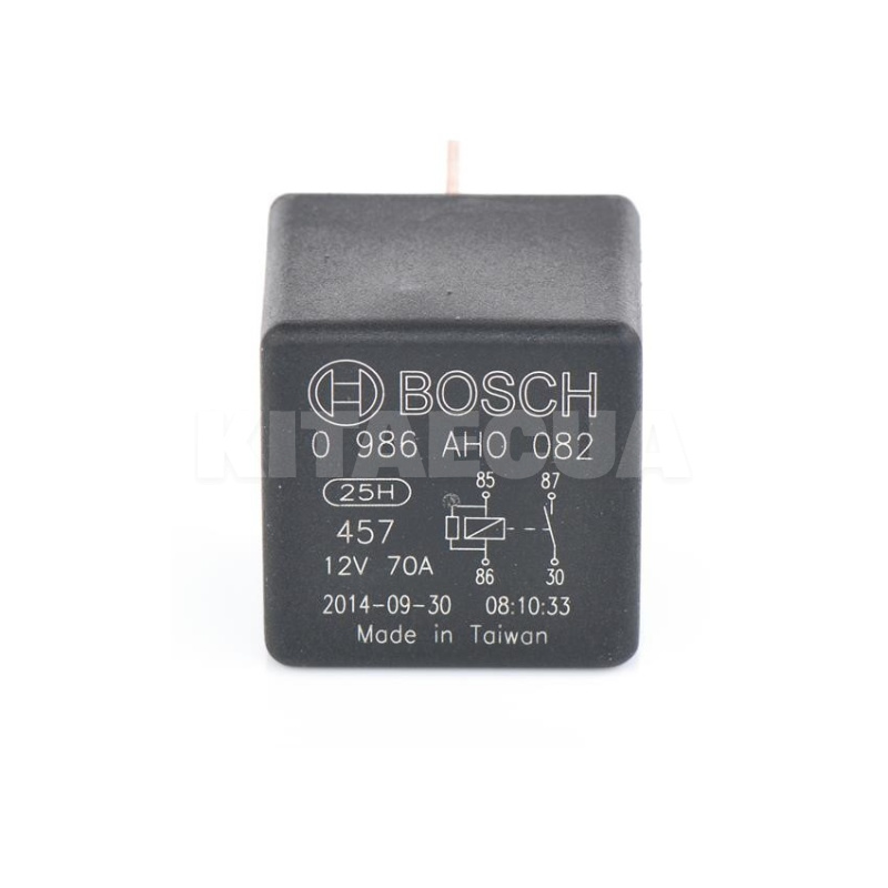 Реле 4-контактне 12B 70А з перемикаючим контактом Bosch (0986AH0082)