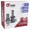 LED лампа для авто E4 H4 H/L 20W 6000K SIGMA4car (41644)