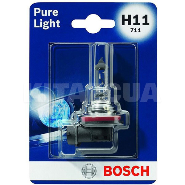 Галогенная лампа H11 55W 12V Pure Light Bosch (1987301339)