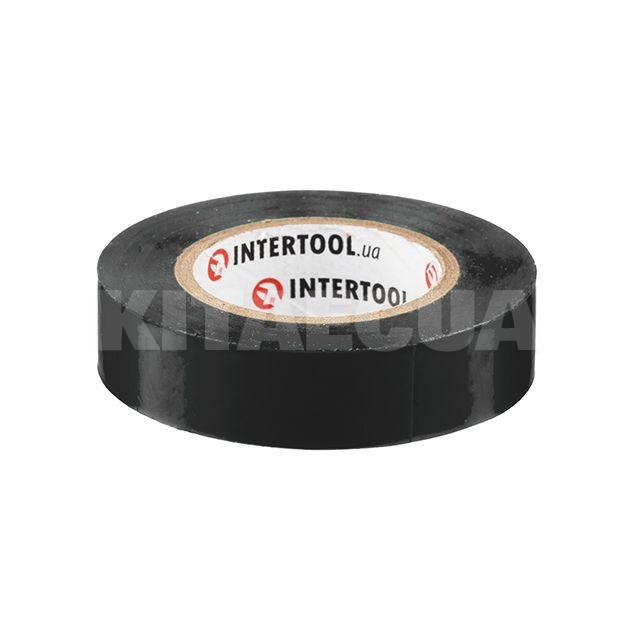 Стрічка ізоляційна 17мм x 15м чорна Intertool (IT-0016) - 2