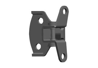 Петля передньої лівої двері верхні ОРИГИНАЛ