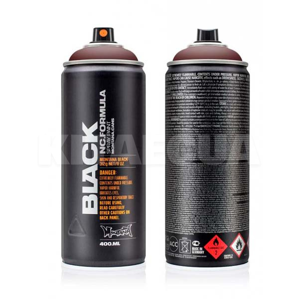 Краска 400мл матовая BLK 3065 Merlot MONTANA (351945-MONTANA)