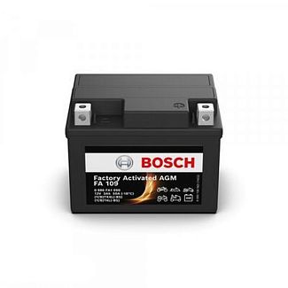 Мото аккумулятор FA 109 3Ач 50А "+" справа Bosch