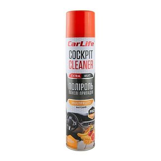 Поліроль для пластику "мультифрукт" 320мл cockpit cleaner extra mat CARLIFE