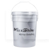 Ведро с крышкой для мойки авто Detailing Bucket with Gamma Lid 20л серое MaxShine (MSB003)