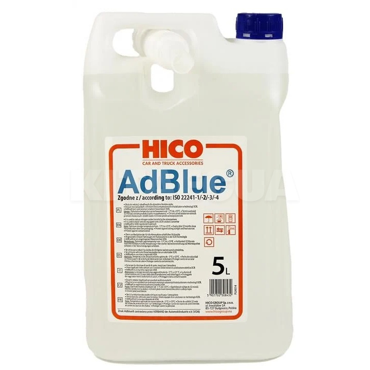Жидкость AdBlue 5л HICO (HC PLN014)