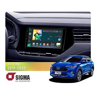 Штатна магнітола X9464 4+64 ГБ 9" Great Wall Haval F7X 2019-2020 SIGMA4car