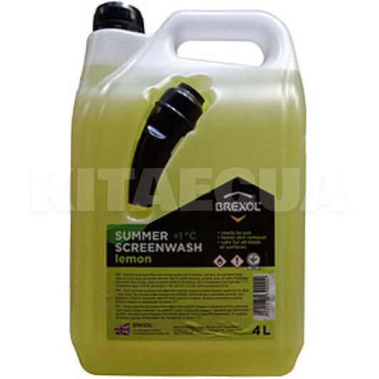 Омивач літній 4л "лимон" BREXOL (BRX-084)