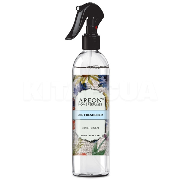 Ароматизатор "сріблястий" 300мл Room Spray Silver Linen AREON (SA10)