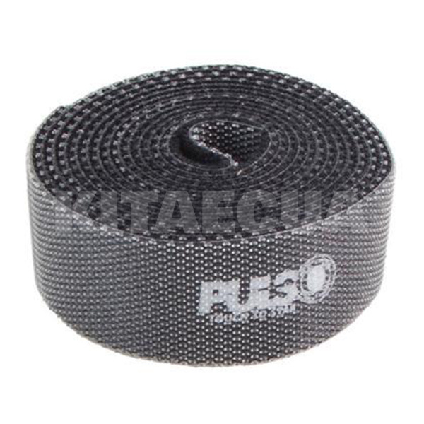 Стрічка-липучка 3м х 15мм чорна PULSO (VT-2803)