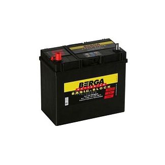 Аккумулятор автомобильный 35Ач 300А "+" слева BERGA
