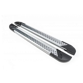 Бічні пороги New Vision Grey (2шт., алюміній) Erkul