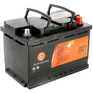 Автомобільний акумулятор EFB Start Stop 70Ач 720А "+" праворуч EUROREPAR