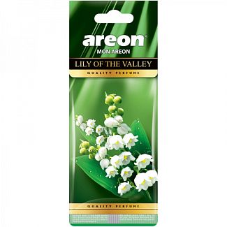 Ароматизатор сухой листик "ландыш" Mon Lily Of The Valley AREON