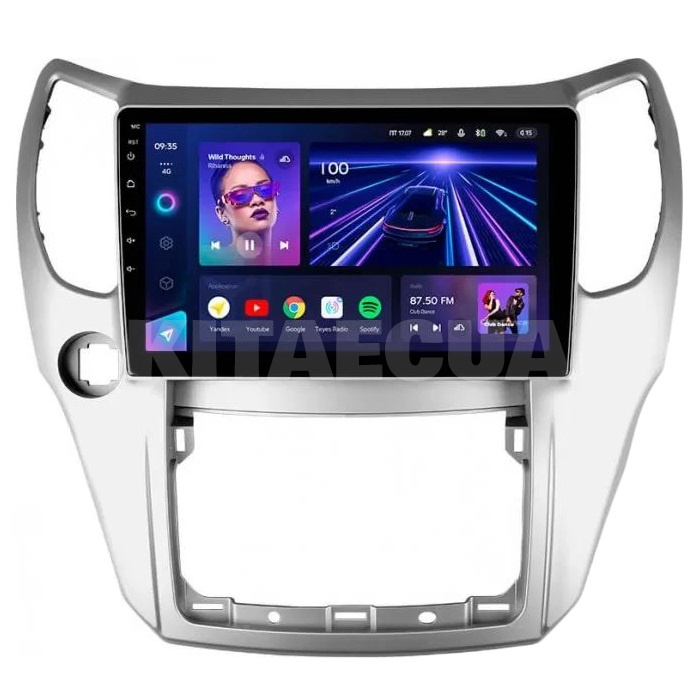 Штатна магнітола X1 2+32Gb 10" Great Wall Hover M4 1 2012-2017 Teyes (26802)