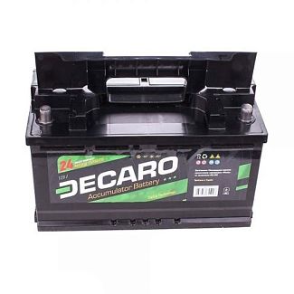 Автомобільний акумулятор Start 90Ач 700А "+" ліворуч DECARO