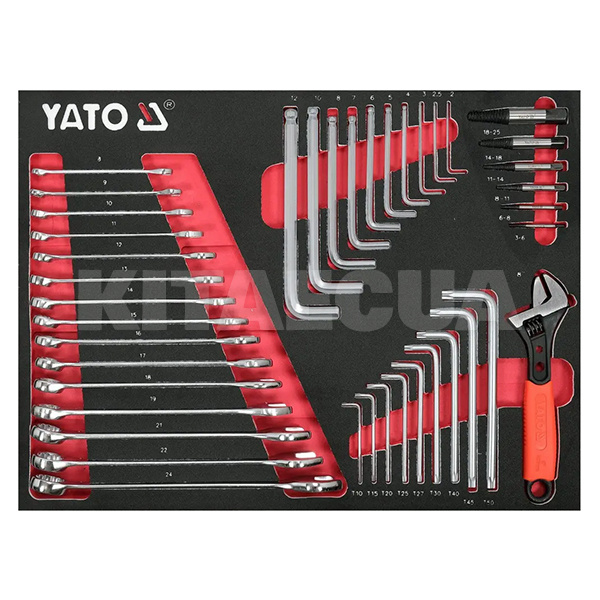 Тележка с инструментами 977х725х480 мм (7 секций) YATO (YT-55308) - 5