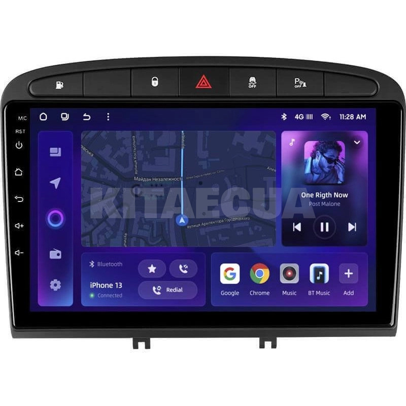 Штатна магнітола MOSS M2 4+32 Gb 9" Peugeot 408 1 T7 2012-2020 AMS (49403)