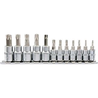Набір головок з насадками TORX TEMPERPROOF 1/4", 3/8" 12 предметів YATO