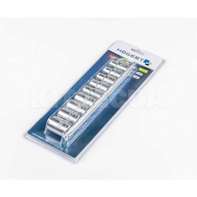 Набор головок торцевых Torx 1/2" 9 предметов HOGERT (HT1A880-HOGERT) - 2