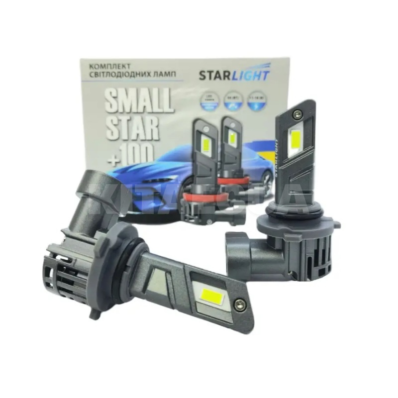 LED лампа для авто SmallStar +100% HB4 50W 5500K (компл.) StarLight (SL-SS-HB4W)
