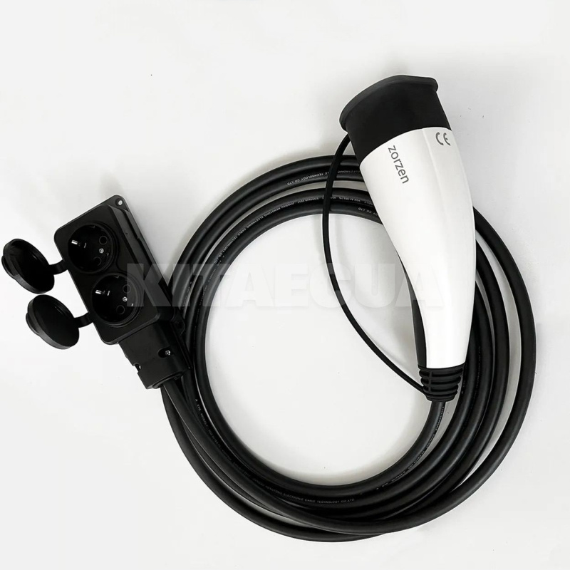 Розрядний кабель (розрядник V2L/V2H/V2G) 3.5 кВт 4м для MG та корейського авто Zorzen (DC-ZRT2MG)