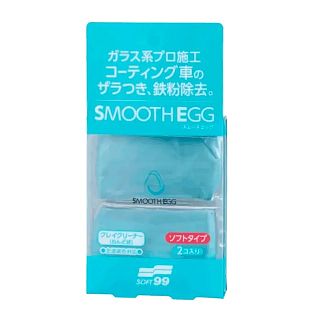Глина синтетическая Smooth Egg Clay Bar 100г SOFT99