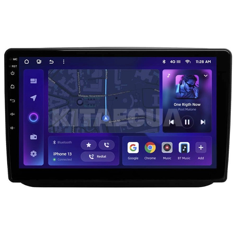 Штатна магнітола MOSS M2 4+32 Gb 10" Skoda Fabia 2 2007-2014 AMS (49686)
