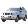 Кенгурятник WT008 Nissan Navara 2006-2015 нержавеющая сталь CAN (dd22622)