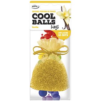 Ароматизатор на зеркало "ваниль" мешочек Cool Balls Bags Vanilla TASOTTI