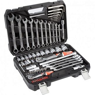 Набор головок торцевых 1/2" 1/4" 77 предметов YATO