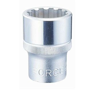 Головка торцевая универсальная (XZN) 12 мм 1/4" 25 мм FORCE