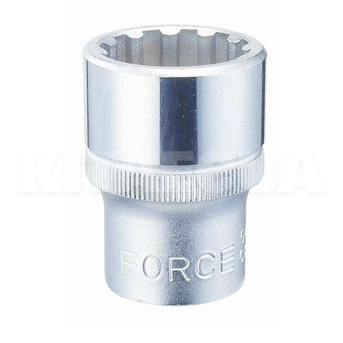 Головка торцева універсальна (XZN) 12 мм 1/4" 25 мм FORCE (FOR 52Q12)