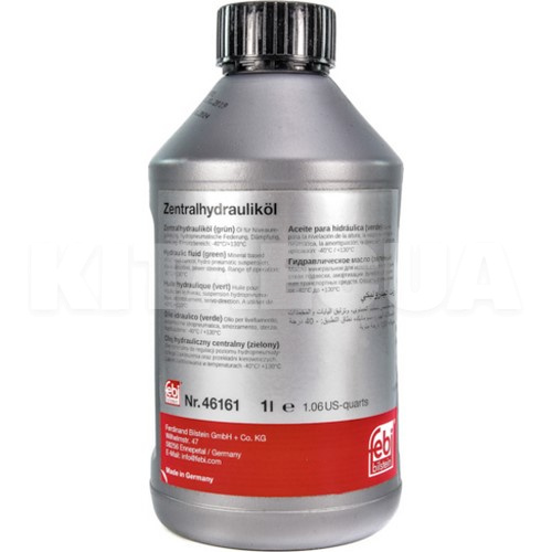 Масло трансмиссионное минеральное 1л в ГУР Hydraulic Fluid FEBI (46161)