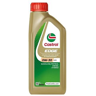 Моторное масло синтетическое 1л 0W-30 EDGE CASTROL