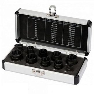 Набір торцевих головок 3/8" 10 предметів YATO