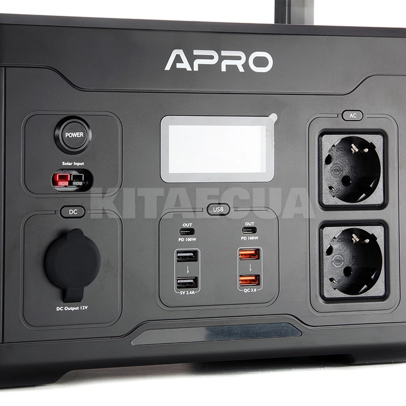 Портативная зарядная станция 1166 Втч PS-1000 APRO (852055) - Kitaec.ua 4 Портативная зарядная станция 1166 Втч PS-1000 APRO (852055) - 4