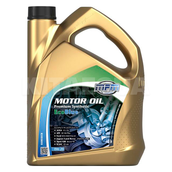 Масло моторное синтетическое 5л 0W-20 MPM (MPM_05005ECB)