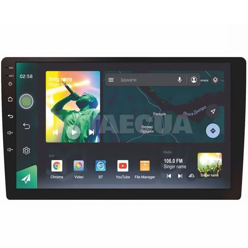 Штатна магнітола X9232 2+32 Gb 9" універсальна SIGMA4car (33128)