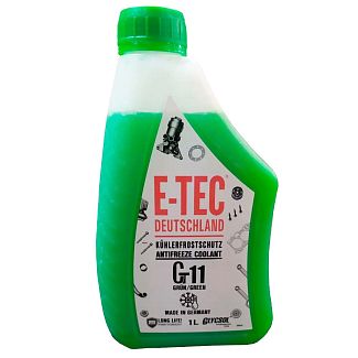 Антифриз зелений 1л G11 -40 °C glycsol xlc E-TEC