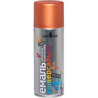 Фарба-емаль універсальна 400мл бронза NEW TON