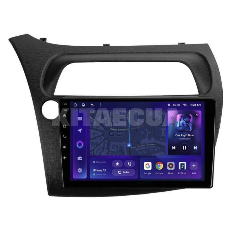 Штатна магнітола MOSS M3 4+32 ГБ 9" Honda Civic Hatchback (Left hand drive) 2006-2012 AMS (49956)