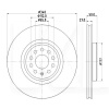 Диск тормозной вентилируемый HELLA на VOLKSWAGEN ID.4 X (1EA615301A)