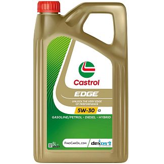 Масло моторное синтетическое 5л 5W-30 Edge Titanium С3 CASTROL